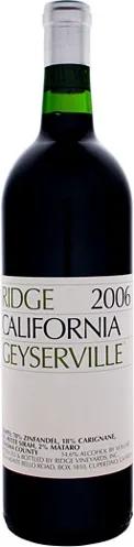 Ridge Vineyards Geyserville